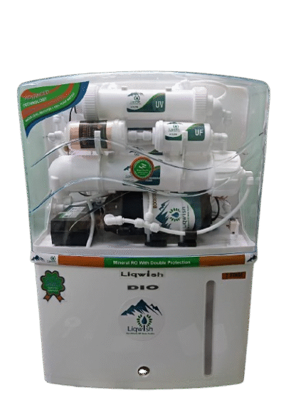 Liqwish DIO Mineral RO Water Purifier – 7 Stage Double Protection System